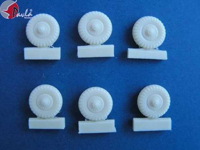 DUKW - wheels for kit Italeri - zdjęcie 1 DUKW - wheels for kit Italeri - zdjęcie 1