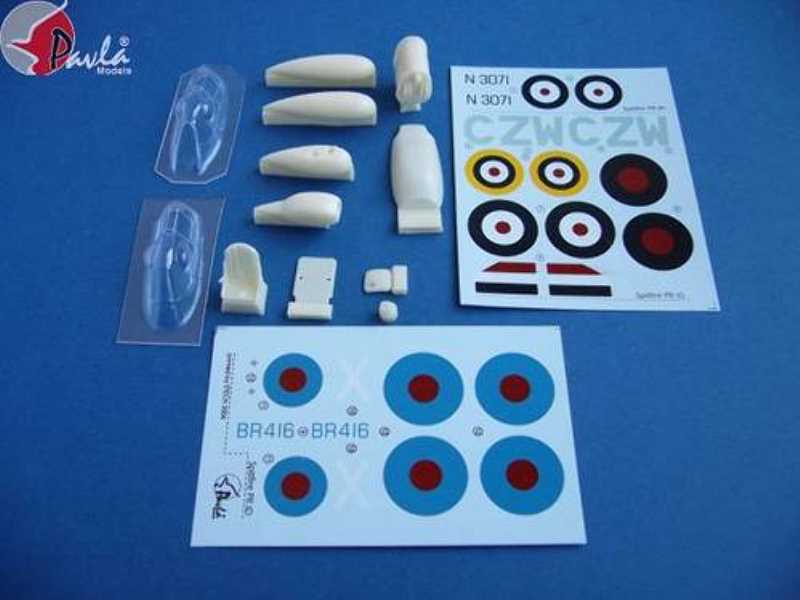 Spitfire PR Mk.IA, PR Mk.IV, PR Mk.VII set for Tamiya - zdjęcie 1 Spitfire PR Mk.IA, PR Mk.IV, PR Mk.VII set for Tamiya - zdjęcie 1