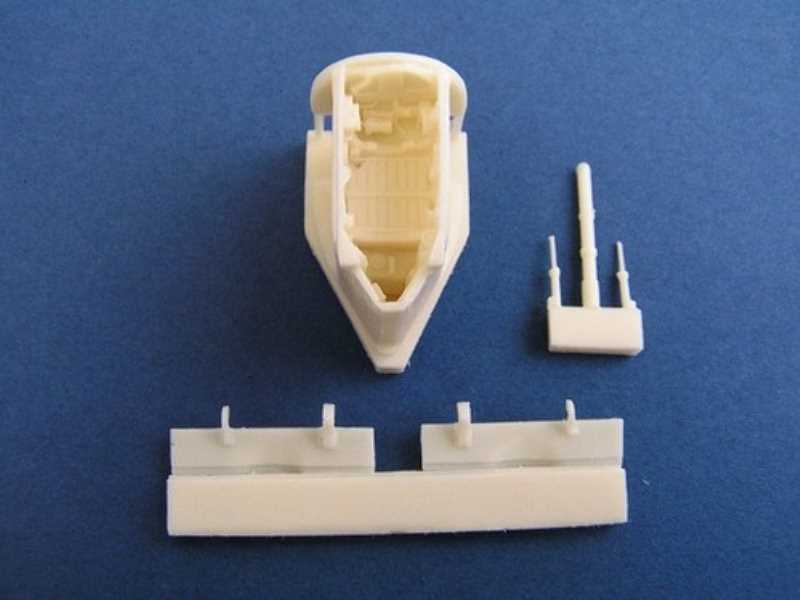 Upgrade for all Harrier nosewheel bay for Hasegawa - zdjęcie 1