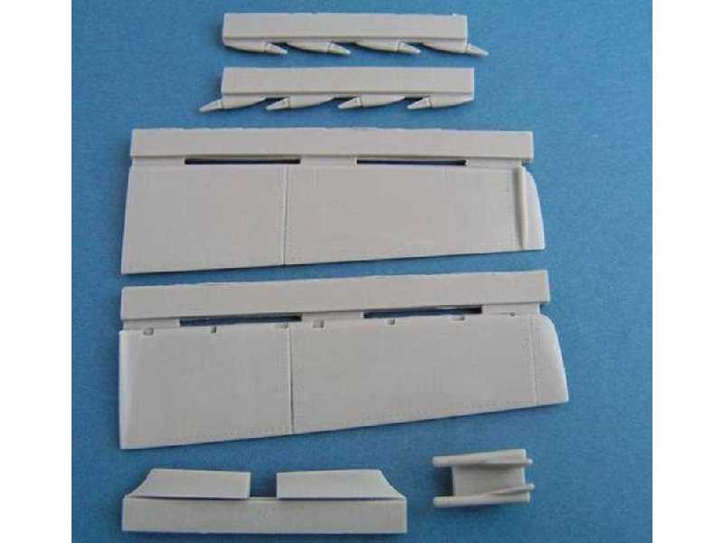 Mirage 2000C Control surfaces for Kinetic - zdjęcie 1 Mirage 2000C Control surfaces for Kinetic - zdjęcie 1