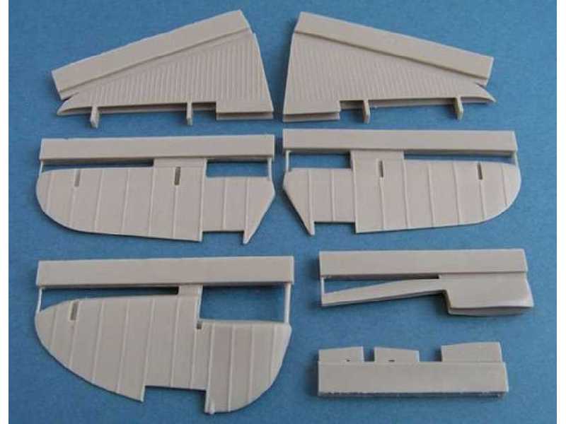 TBD Devastator correct tailplane, elevators and rudder for kit G - zdjęcie 1