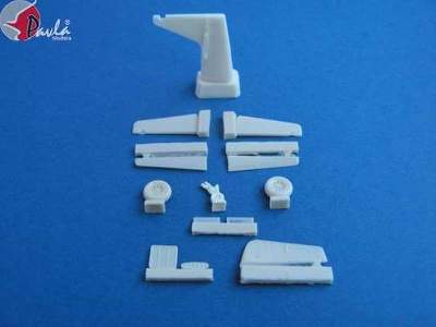 P-51 tail MUSTANG early series for Tamiya/Academy - zdjęcie 1