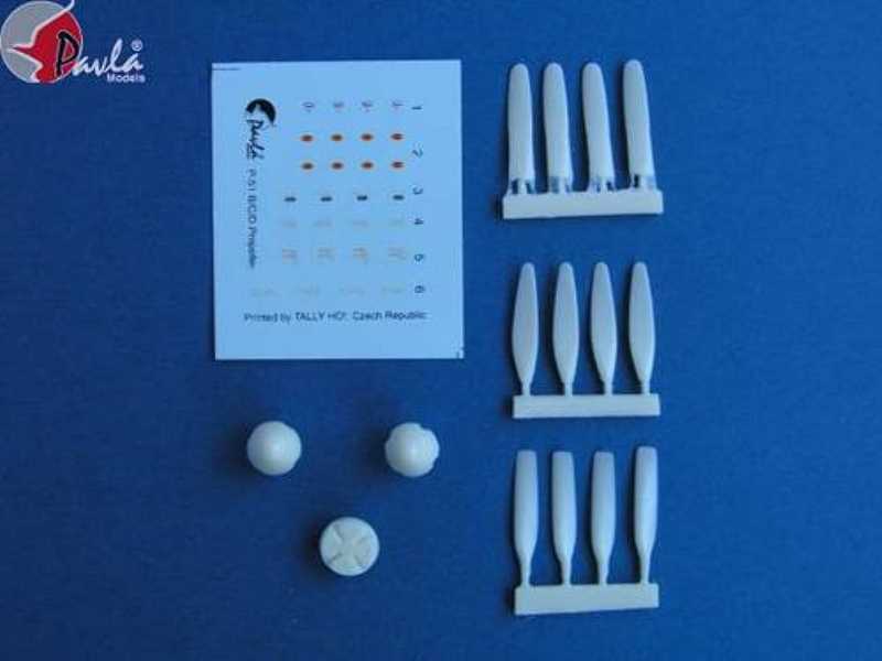 P-51D/K Mustang propeller + decal sets - zdjęcie 1 P-51D/K Mustang propeller + decal sets - zdjęcie 1