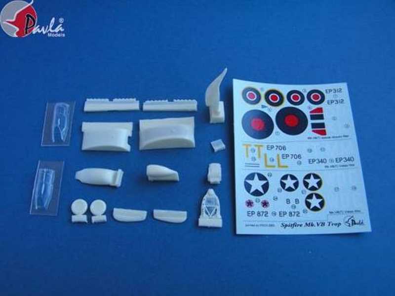 Spitfire Mk.Vb (T) + decal sets for Revell - zdjęcie 1 Spitfire Mk.Vb (T) + decal sets for Revell - zdjęcie 1