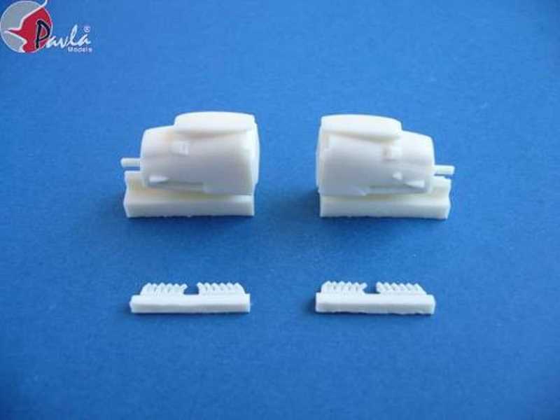 R-R Merlin 73/72 engine cowlings Mosquito for kit Tamiya. - zdjęcie 1