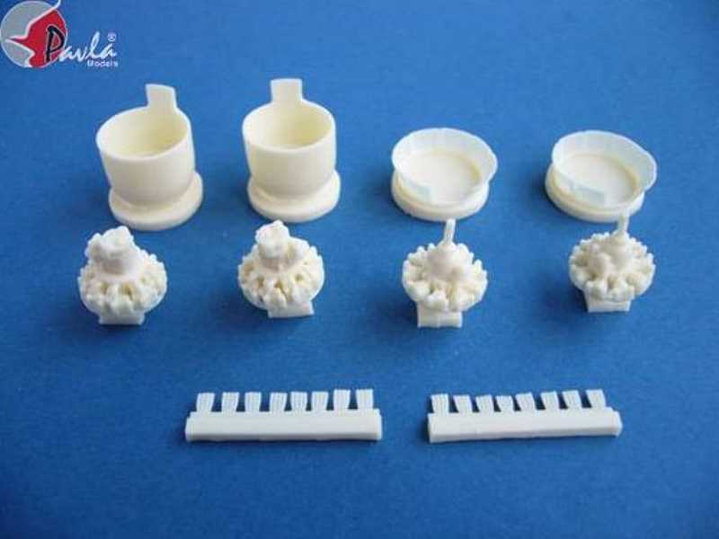 Engine set for B-26K (late) for kit Italeri - zdjęcie 1 Engine set for B-26K (late) for kit Italeri - zdjęcie 1