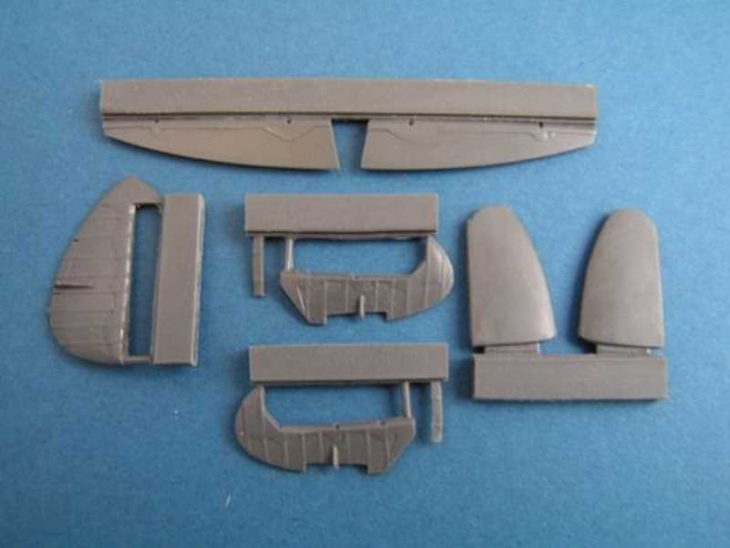 Spitfire Mk. IX control surfaces late for Airfix - zdjęcie 1