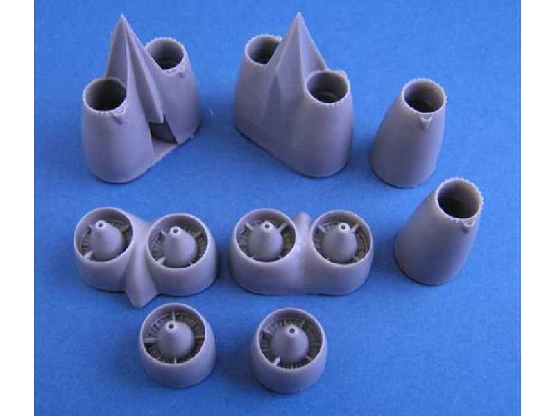 B-47 upgrade Engine nacelle front parts and jet pipes for Hasega - zdjęcie 1 B-47 upgrade Engine nacelle front parts and jet pipes for Hasega - zdjęcie 1