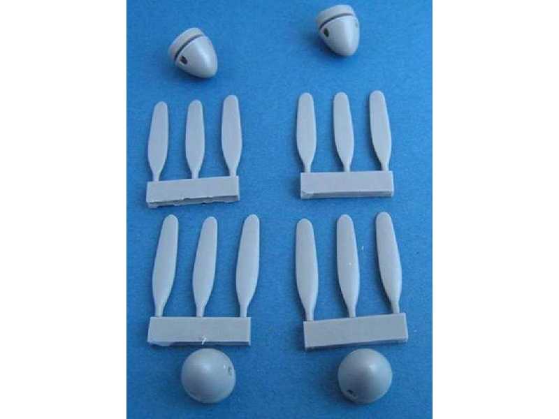 Lancaster Mk.I/III Hamilton A5/138 propellers for Airfix - zdjęcie 1 Lancaster Mk.I/III Hamilton A5/138 propellers for Airfix - zdjęcie 1