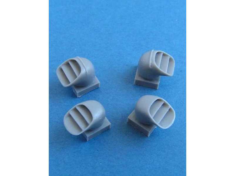 Harrier GR.1/3 exhaust nozzles for Airfix - zdjęcie 1 Harrier GR.1/3 exhaust nozzles for Airfix - zdjęcie 1