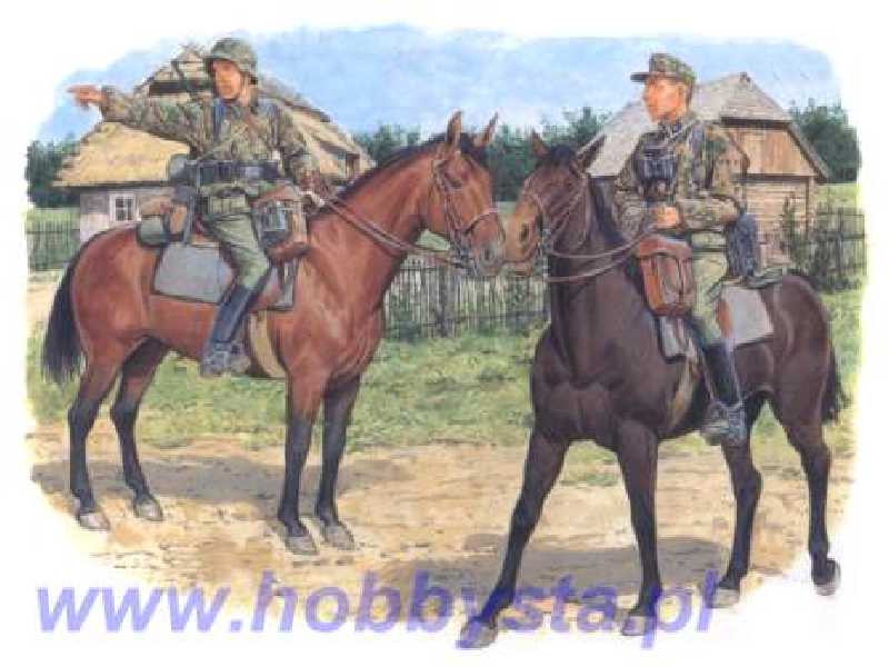 Figurki German Cavalry Division FLORIAN GEYER - zdjęcie 1