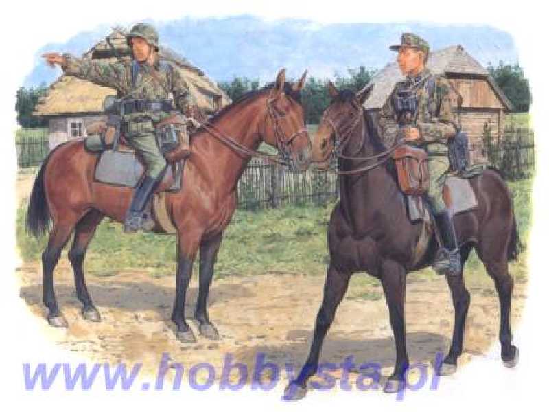 Figurki German Cavalry Division FLORIAN GEYER - zdjęcie 1 Figurki German Cavalry Division FLORIAN GEYER - zdjęcie 1