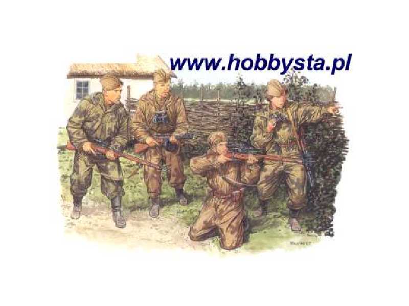 Figurki Red Army Scouts & Snipers - zdjęcie 1