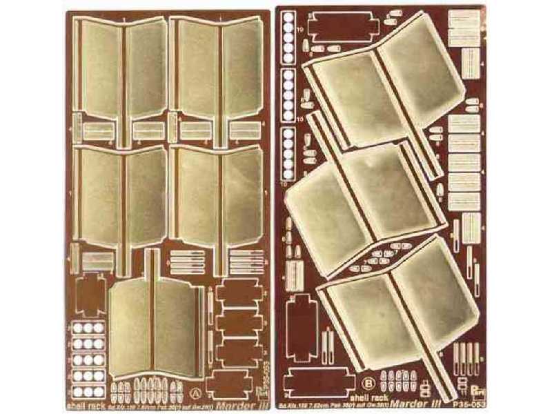 Marder III shell rack Tamiya - zdjęcie 1