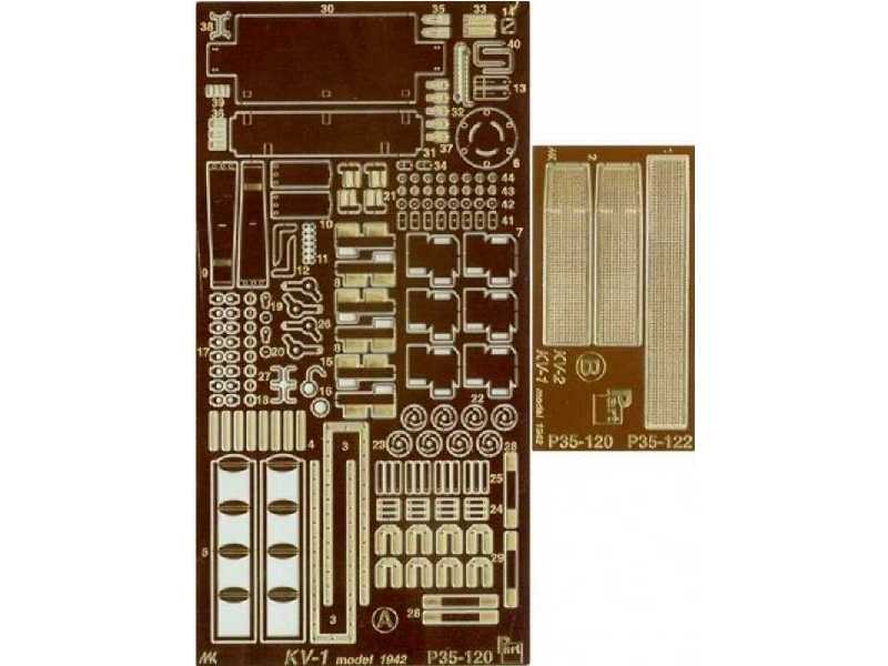 KV-1model 1942 Trumpeter - zdjęcie 1