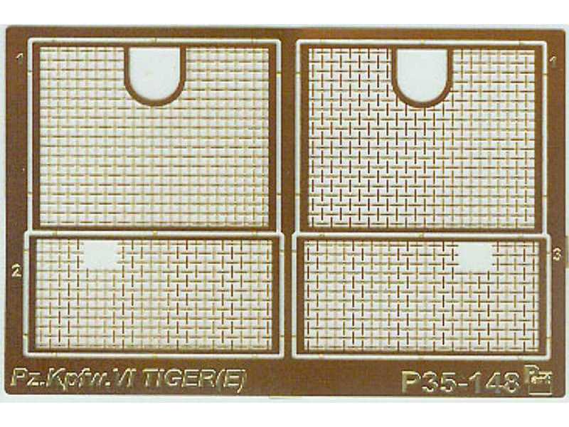 Pz.Kpfw.VI Tiger (E) - grille Dragont - zdjęcie 1 Pz.Kpfw.VI Tiger (E) - grille Dragont - zdjęcie 1