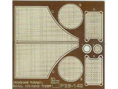 Sd.Kfz.183 King Tiger (Porsche turret) - grille Dragon - zdjęcie 1