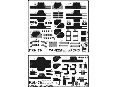 Panzer III Jacks (2pcs) - zdjęcie 1