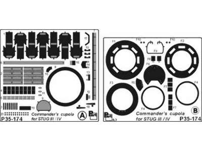 Commander's Cupola for StuG III &amp; IV - zdjęcie 1