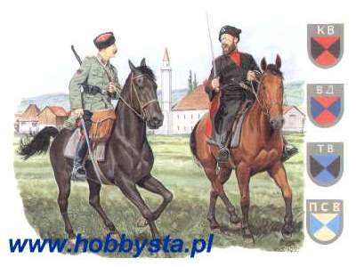 Figurki German Cossack Cavalry - zdjęcie 1