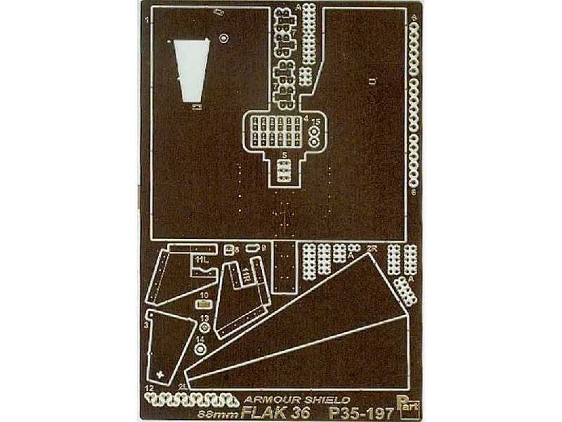 FLAK 36 88mm armor shield Dragon - zdjęcie 1 FLAK 36 88mm armor shield Dragon - zdjęcie 1