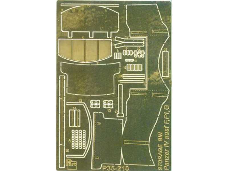 Panzer IV Ausf. F,F1,G storage bin Dragon - zdjęcie 1