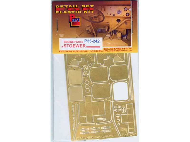 Stoewer (engine parts and engine cover) ICM - zdjęcie 1 Stoewer (engine parts and engine cover) ICM - zdjęcie 1