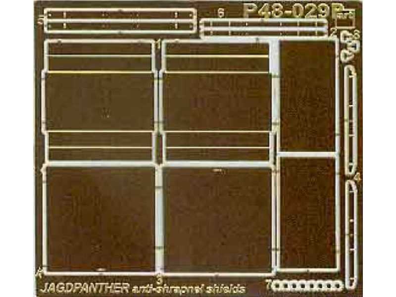 Jagdpanther antishrapnel shields Tamiya - zdjęcie 1 Jagdpanther antishrapnel shields Tamiya - zdjęcie 1