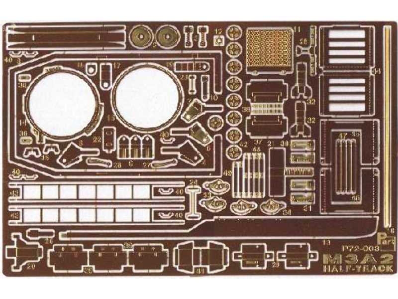 M3A2 Halftrack - conversion Hasegawa - zdjęcie 1