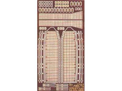 Drilled side skirts for Panzer IV Ausf.J 1/76 Fujimi - zdjęcie 1