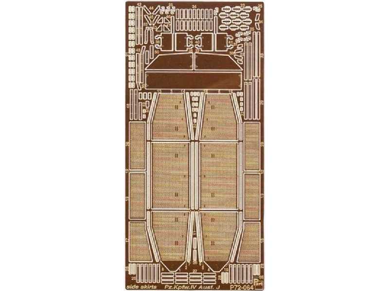Pz.Kpfw.IV Ausf.J side skirts Revell - zdjęcie 1