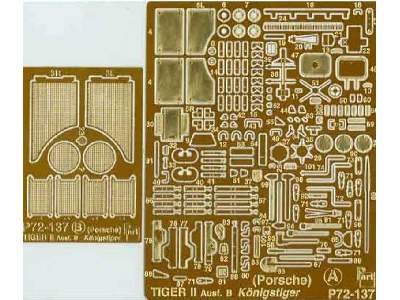 Tiger II Ausf. B Porsche turret Revell - zdjęcie 1