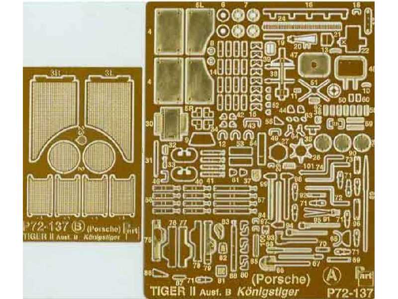 Tiger II Ausf. B Porsche turret Revell - zdjęcie 1