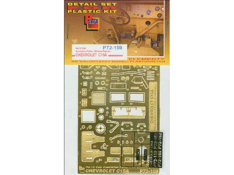 Chevrolet C.15A No.13 Cab Australian Pattern Wireless / Signals  - zdjęcie 1