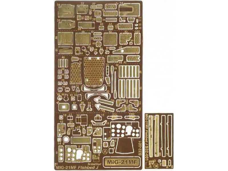 MiG-21 MF interior Trumpeter - zdjęcie 1