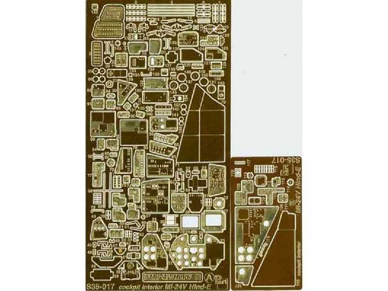 Mi-24V Hind E cockpit interior Trumpeter - zdjęcie 1