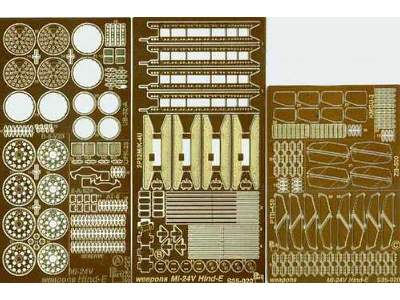 Mi-24V Hind E weapons Trumpeter - zdjęcie 1