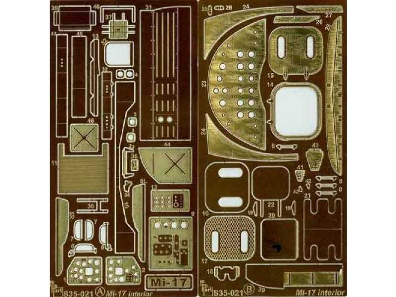 Mi-17 interior Trumpeter - zdjęcie 1