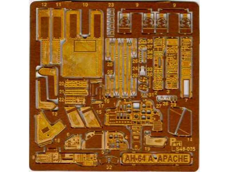 AH-64A Apache Italeri - zdjęcie 1 AH-64A Apache Italeri - zdjęcie 1