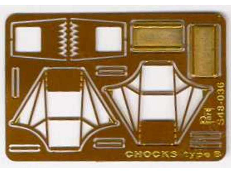 Chocks type B-modern aircraft - zdjęcie 1 Chocks type B-modern aircraft - zdjęcie 1