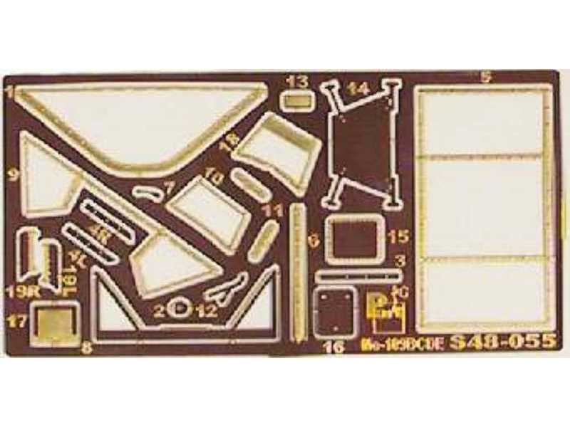 Canopy frames Bf-109 B/C/D/E Hobbycraft - zdjęcie 1 Canopy frames Bf-109 B/C/D/E Hobbycraft - zdjęcie 1