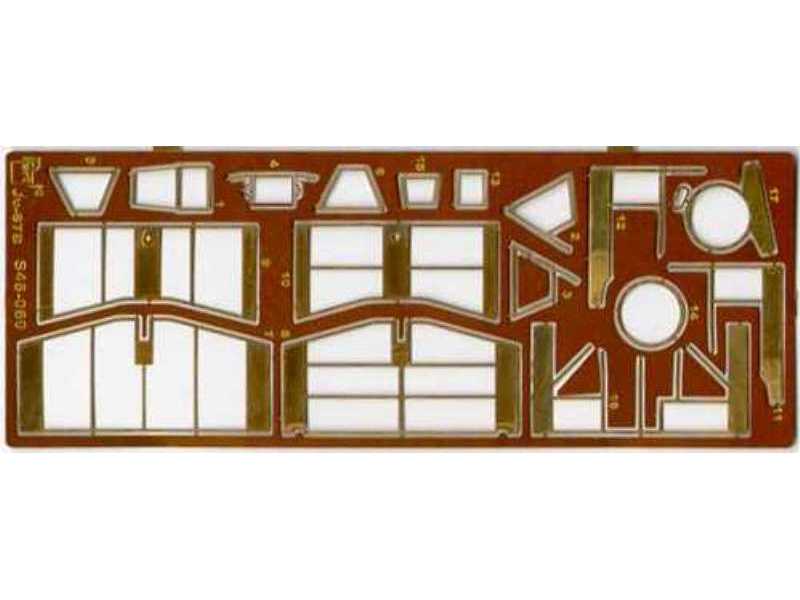 Ju-87 B-canopy frames Hasegawa - zdjęcie 1