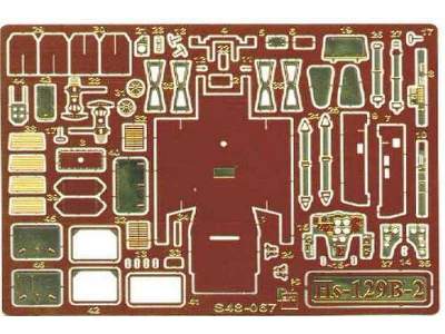 Henschel Hs 129B-2 Hasegawa - zdjęcie 1