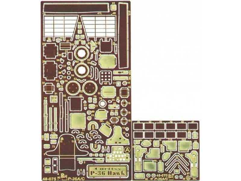 Curtiss P-36 Hawk Acade/Hobby C - zdjęcie 1