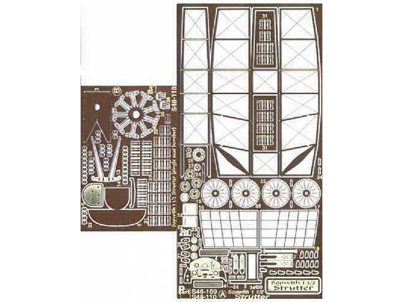 Sopwith 1 1/2 Strutter (single seat bomber) Roden - zdjęcie 1