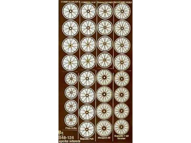 WWI spoked wheels - zdjęcie 1