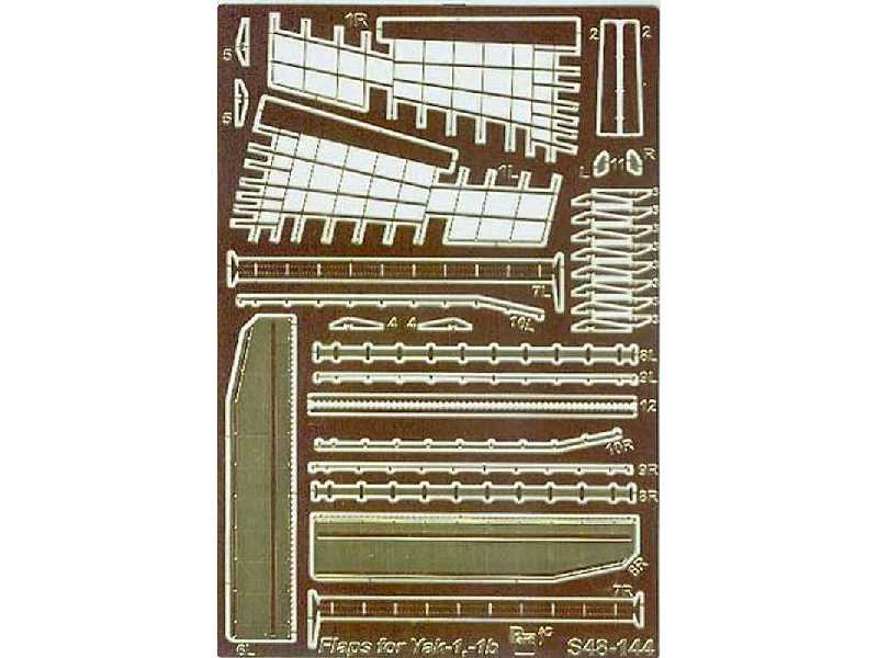 Yak-1, Yak-1b flaps Eduard/Accurate Miniatures - zdjęcie 1 Yak-1, Yak-1b flaps Eduard/Accurate Miniatures - zdjęcie 1