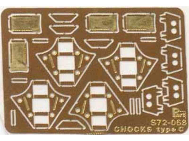 Chocks type C-modern aircraft - zdjęcie 1 Chocks type C-modern aircraft - zdjęcie 1