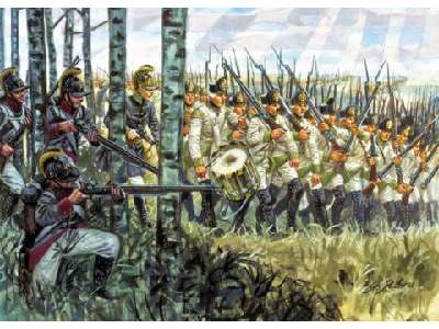 Figurki - Piechota Austriacka - Wojny Napoleońskie - 1800-1805r. - zdjęcie 2