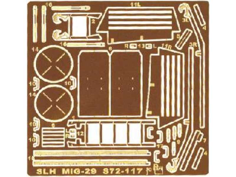 Airfield-accessories for MiG-29 Italeri - zdjęcie 1